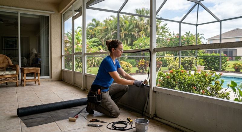 Lanai Installation