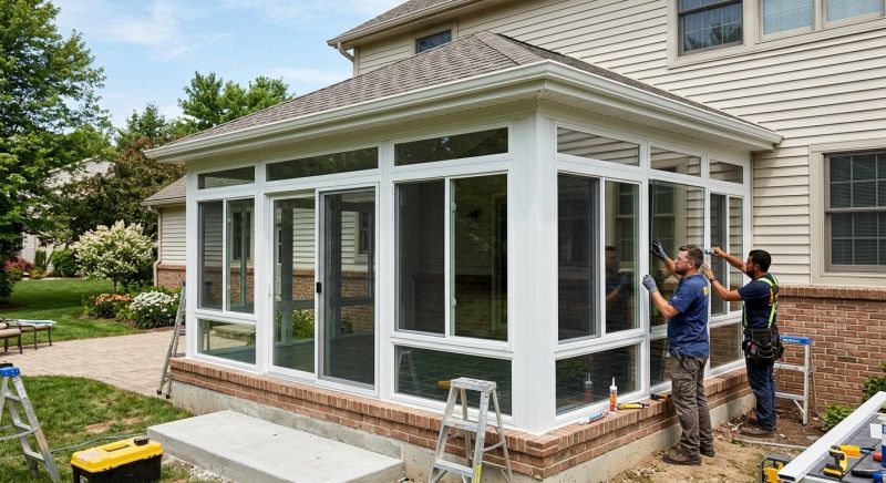 Four Season Room Installation in Cincinnati, OH