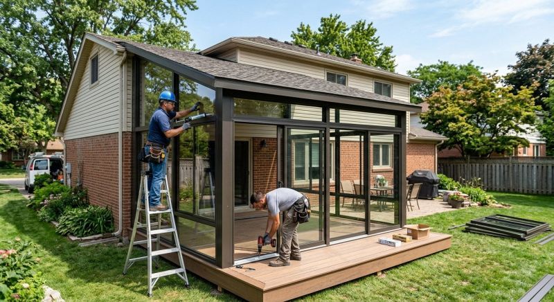 Sunroom Addition Construction in Cincinnati, OH